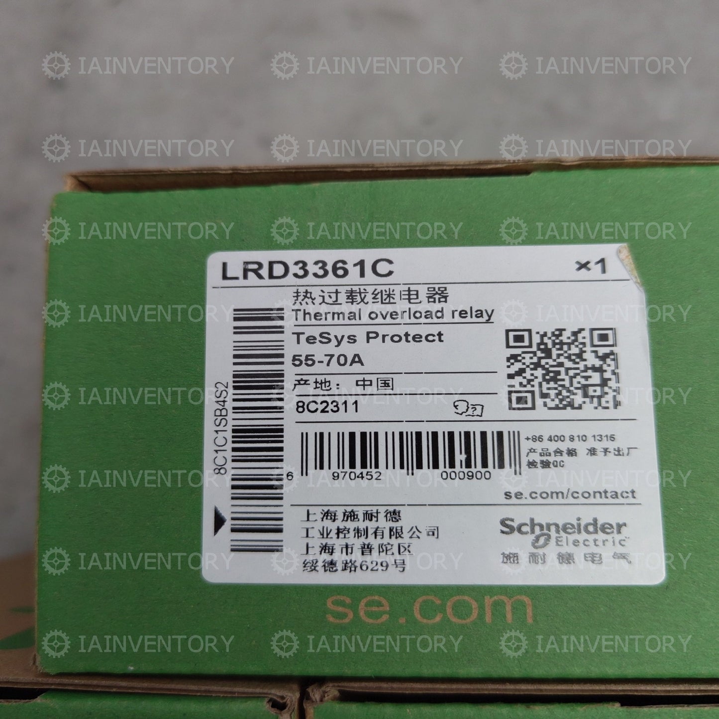 Schneider Thermal Overload Relay LRD3361C