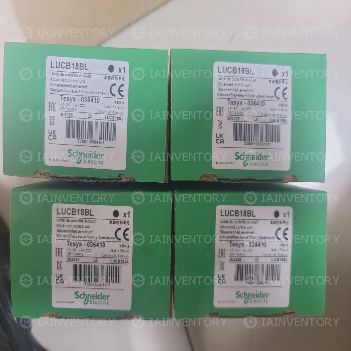 Schneider Electric TeSys LUCB18BL Evolutionary Control Unit 24v