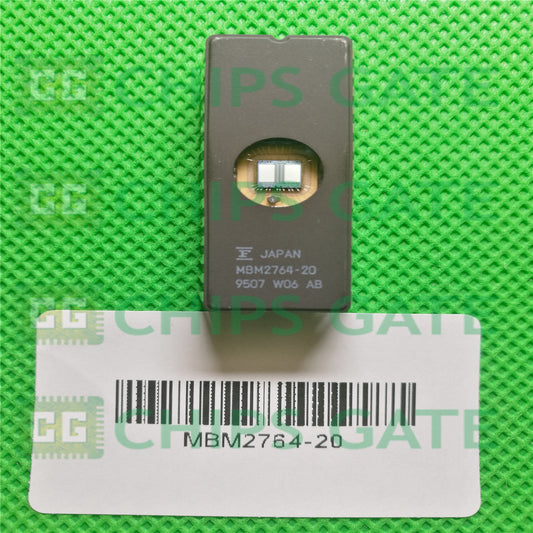 2PCS Fujitsu MBM2764-20 27C64 64KBIT UV EPROM GOLD DIE