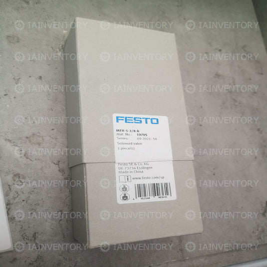 FESTO MFH-5-3/8-B 19705 Solenoid Valve