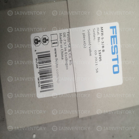 FESTO MFH-5-3/8-B 19705 Solenoid Valve