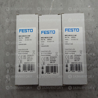 FESTO solenoid valve MHE2-MS1H-5/2-M7