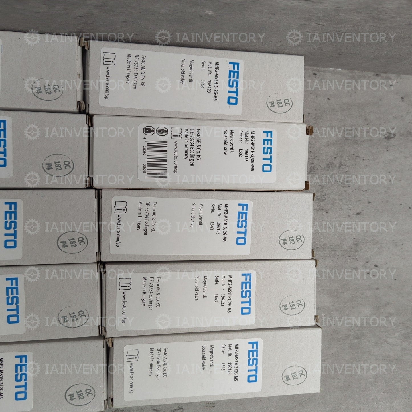 FESTO MHP2-MS1H-3/2G-M5 196123 Solenoid Valve