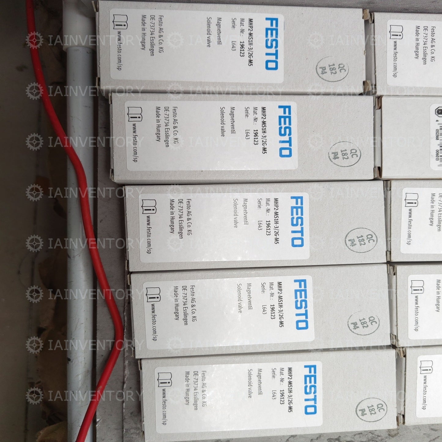 FESTO MHP2-MS1H-3/2G-M5 196123 Solenoid Valve