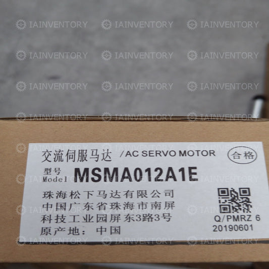 Panasonic MSMA012A1E AC Servo Motor