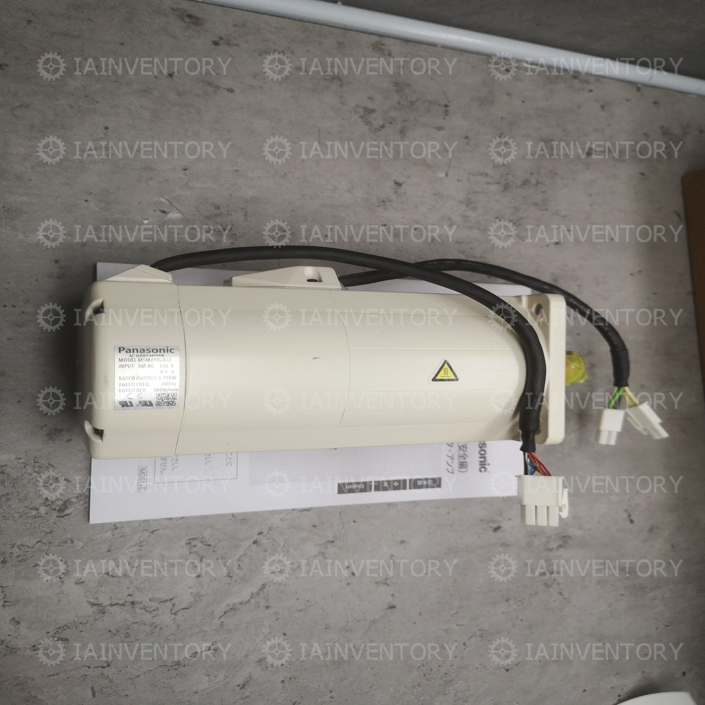 Panasonic servo motor MSMA082A1F