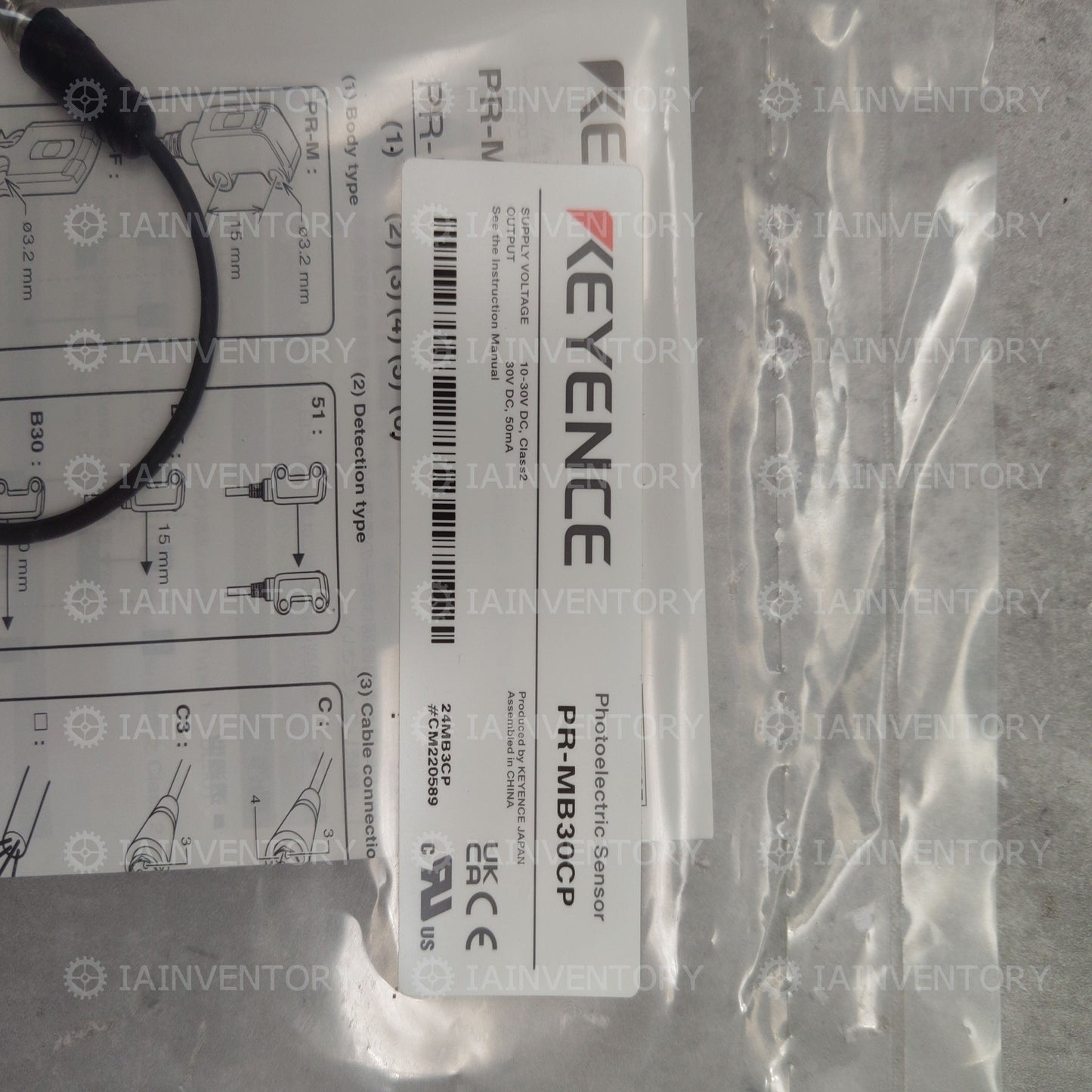 Photoelectric Switch Keyence PR-MB30CP pr