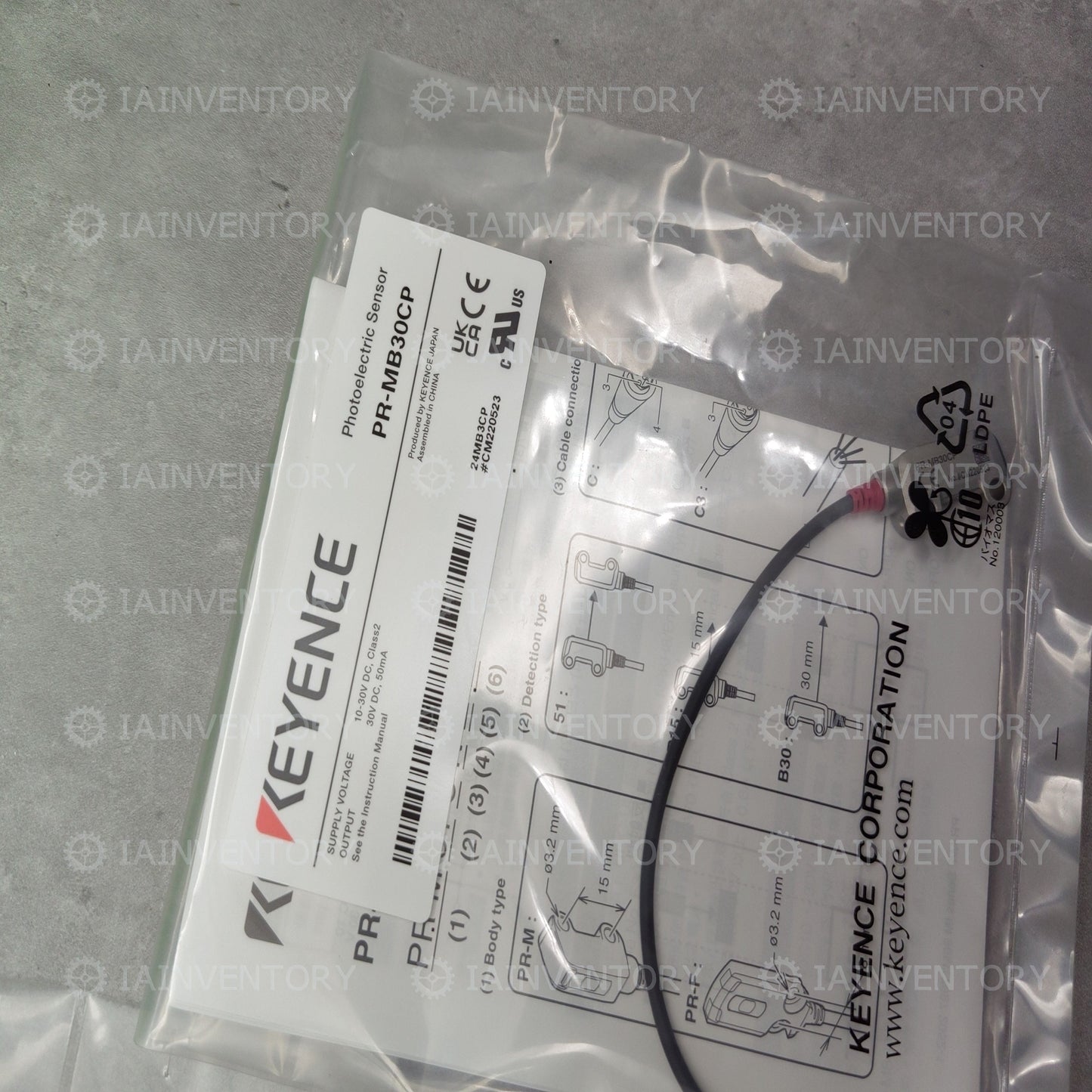 Photoelectric Switch Keyence PR-MB30CP pr