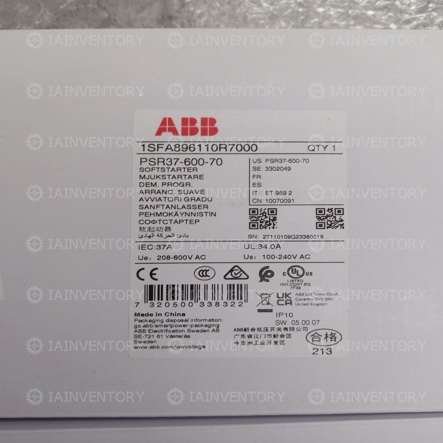 PSR37-600-70 ABB