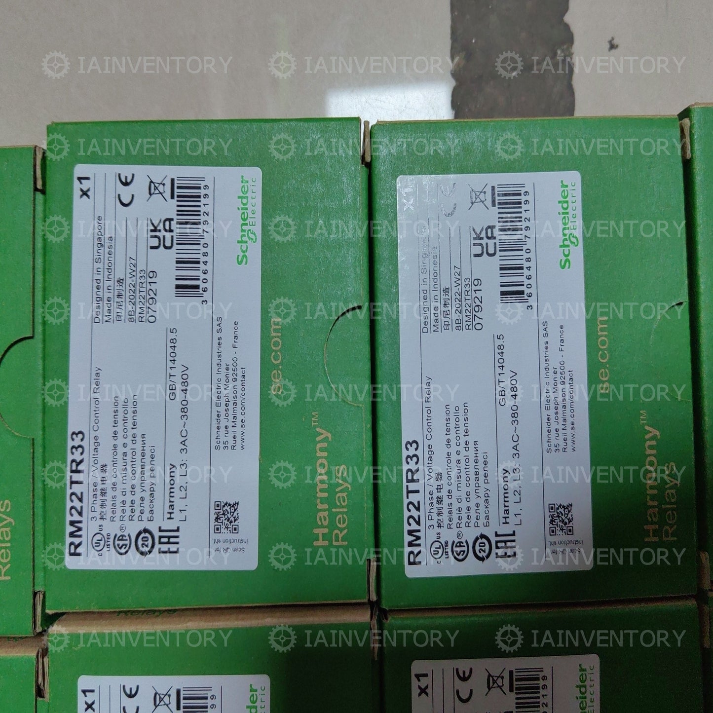 & Genuine Schneider Relay RM22TR33 = RM4TR34