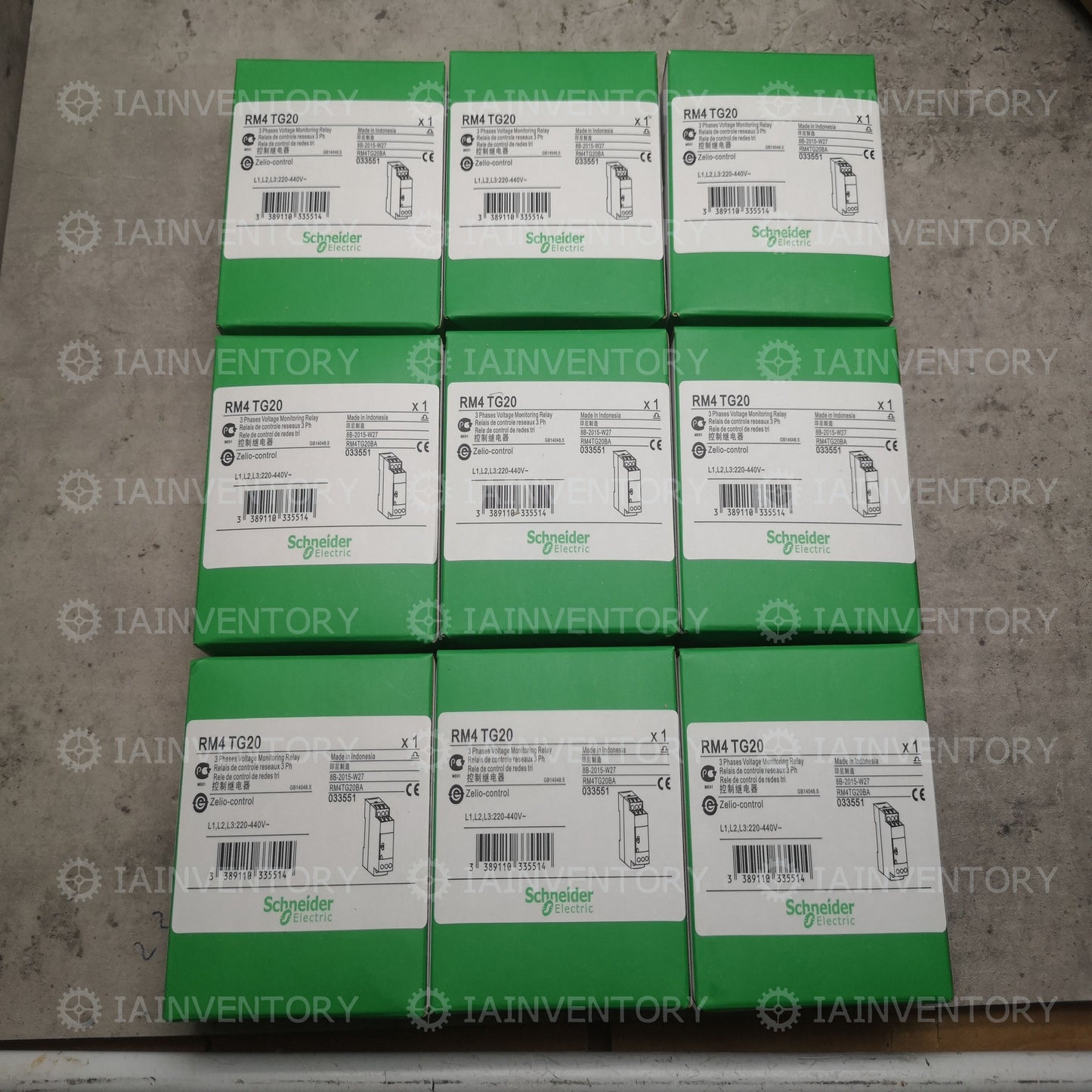 Schneider RM4TG20 220-440 Voltage Monitoring Relay
