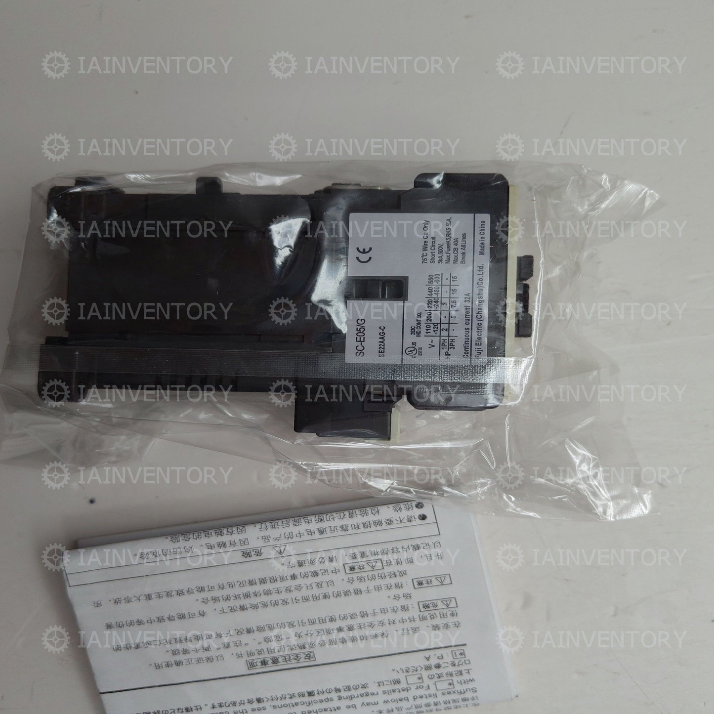 Fuji Electric Contactor SC-E05/G 24VDC