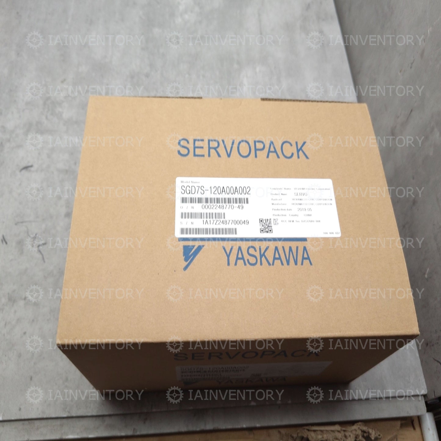 SGD7S-120A00A002 Yaskawa