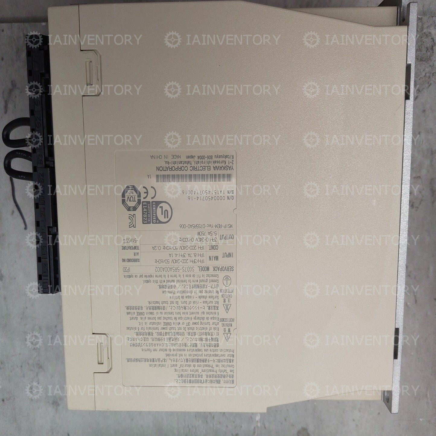 Yaskawa 7 Series Servo Driver SGD7S-5R5A00A002