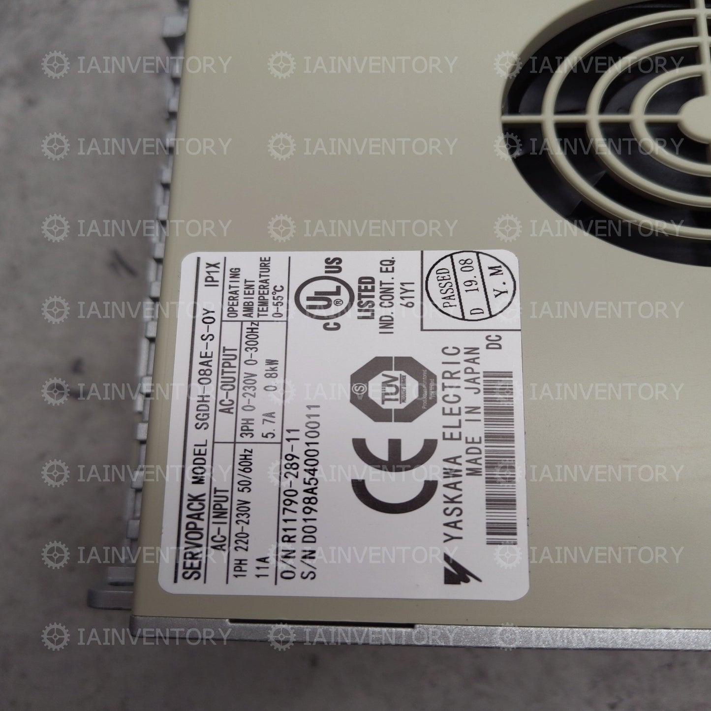 YASKAWA AC servo driver SGDH-08AE-S-OY SGDH08AESOY