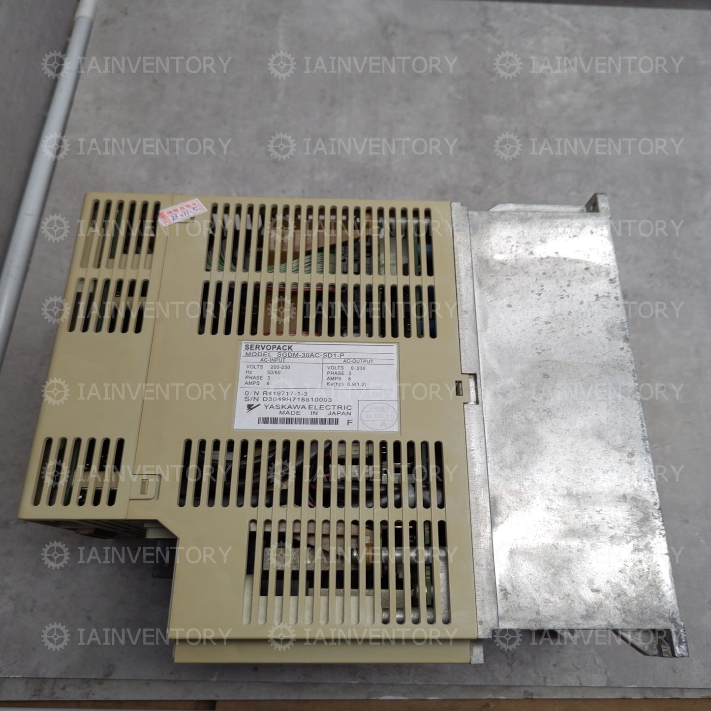 Yaskawa servo SGDM-30AC-SD1-P