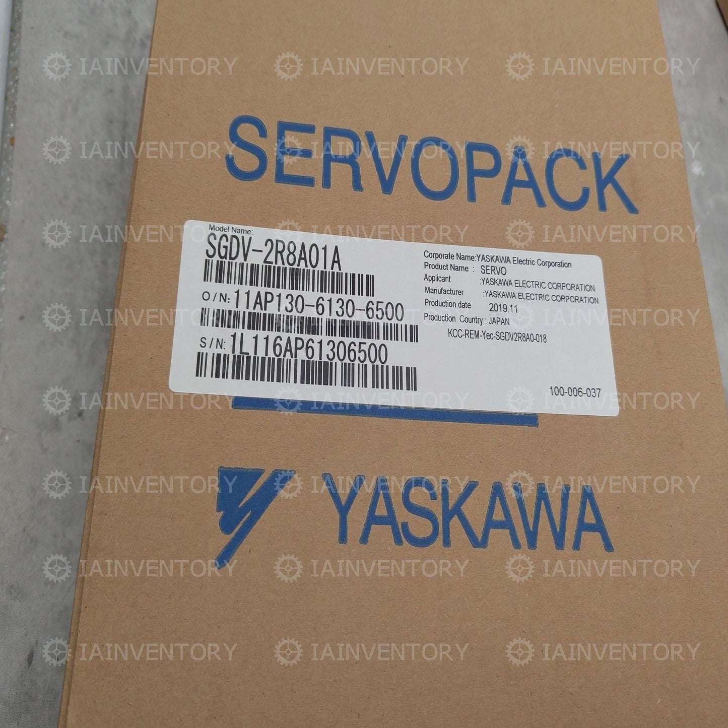 Yaskawa servo driver SGDV-2R8A01A