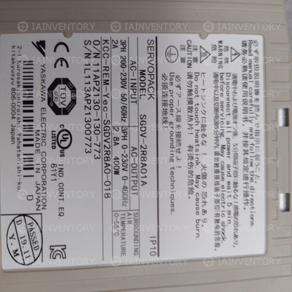 Yaskawa servo driver SGDV-2R8A01A