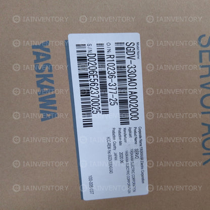 YASKAWA SGDV-330A01A002000