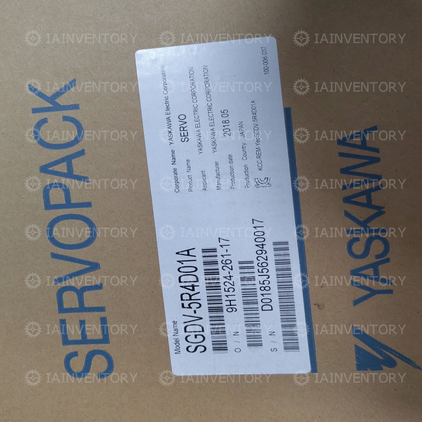 Yaskawa SGDV-5R4D01A