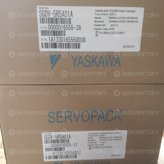 Yaskawa SGDV-5R5A01A Servo Drives
