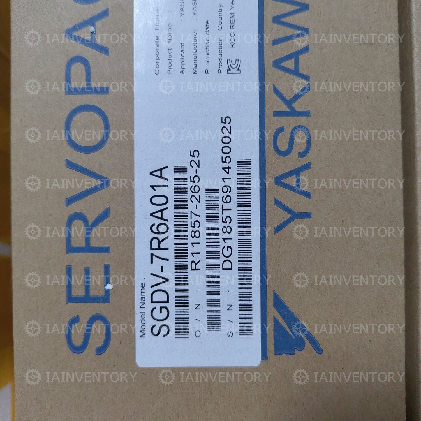 Yaskawa Servo Driver SGDV-7R6A01A