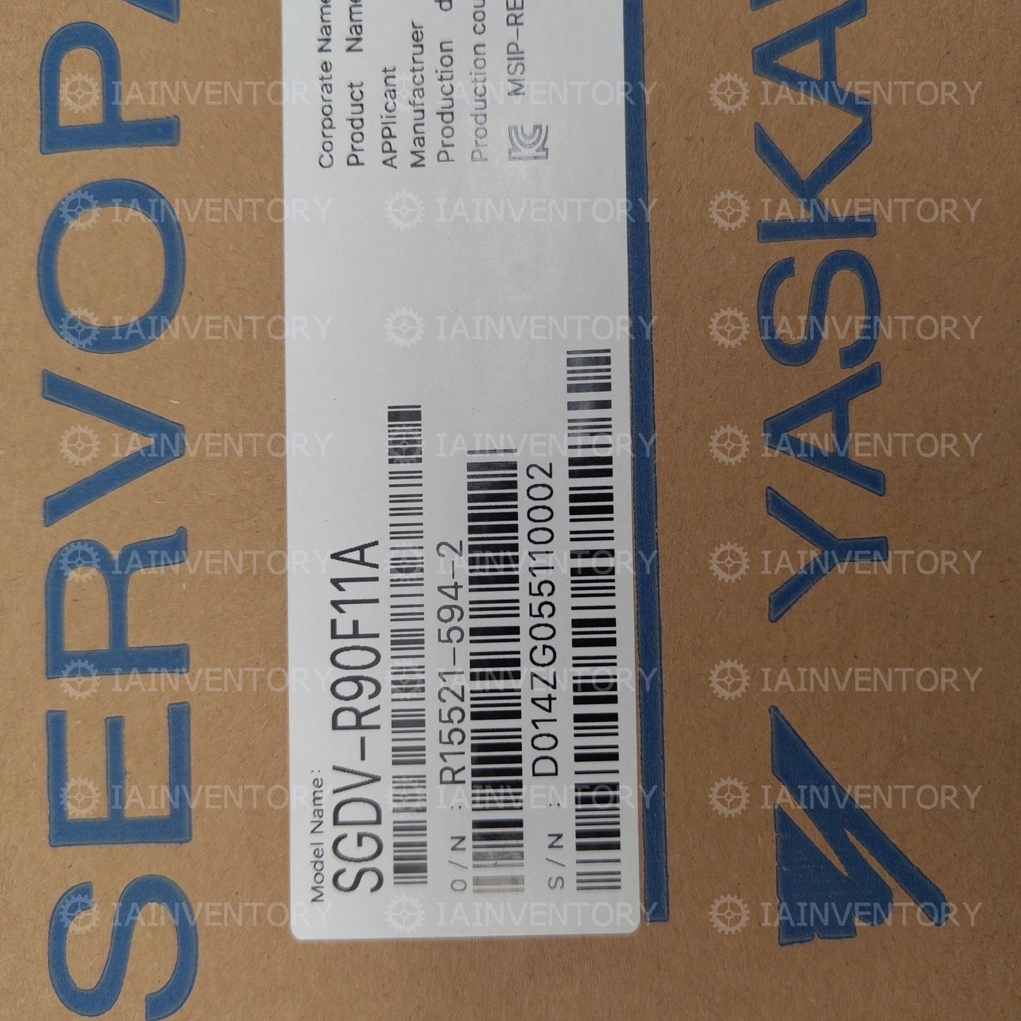 Yaskawa servo drive SGDV-R90F11A