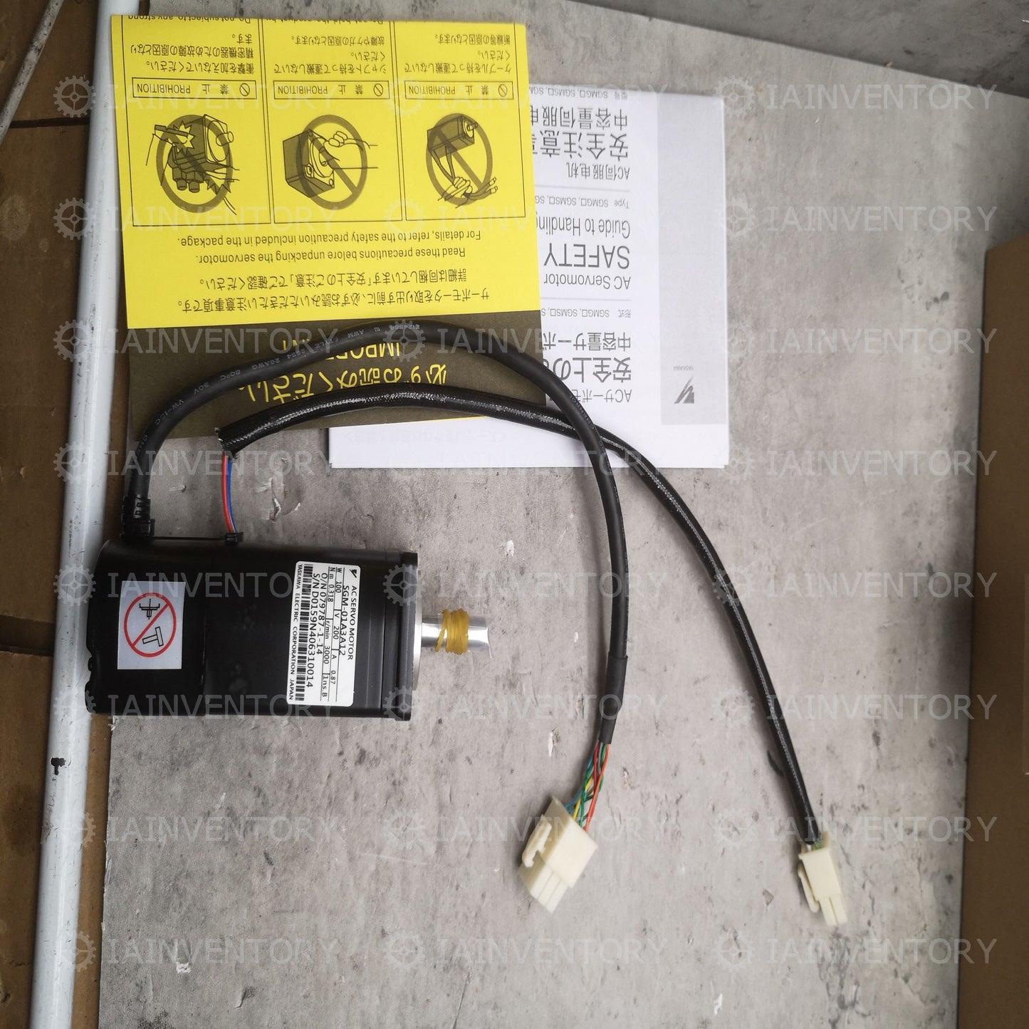 Yaskawa Servo Motor SGM-01A312