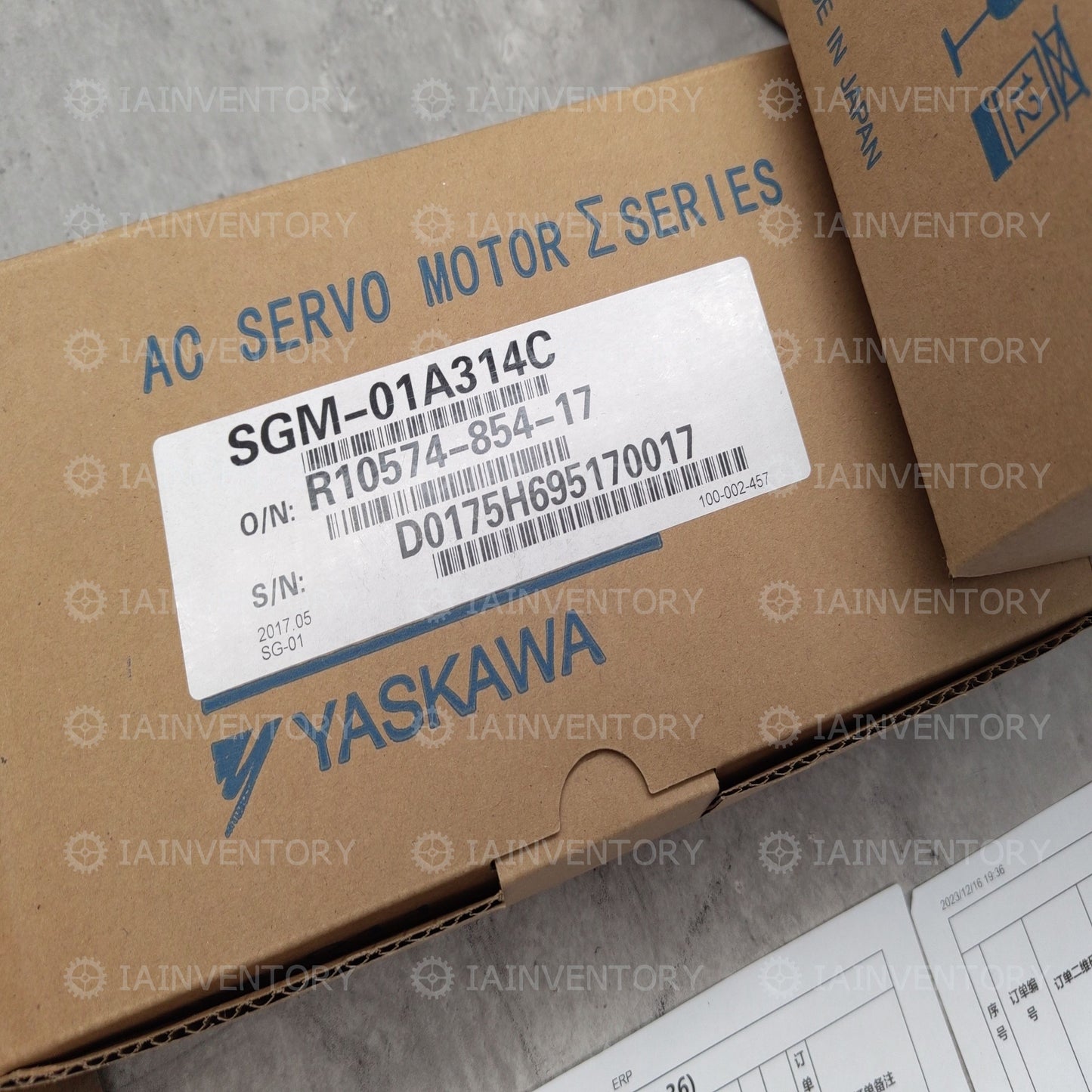 Yaskawa servo motor motor 100w SGM-01A314C