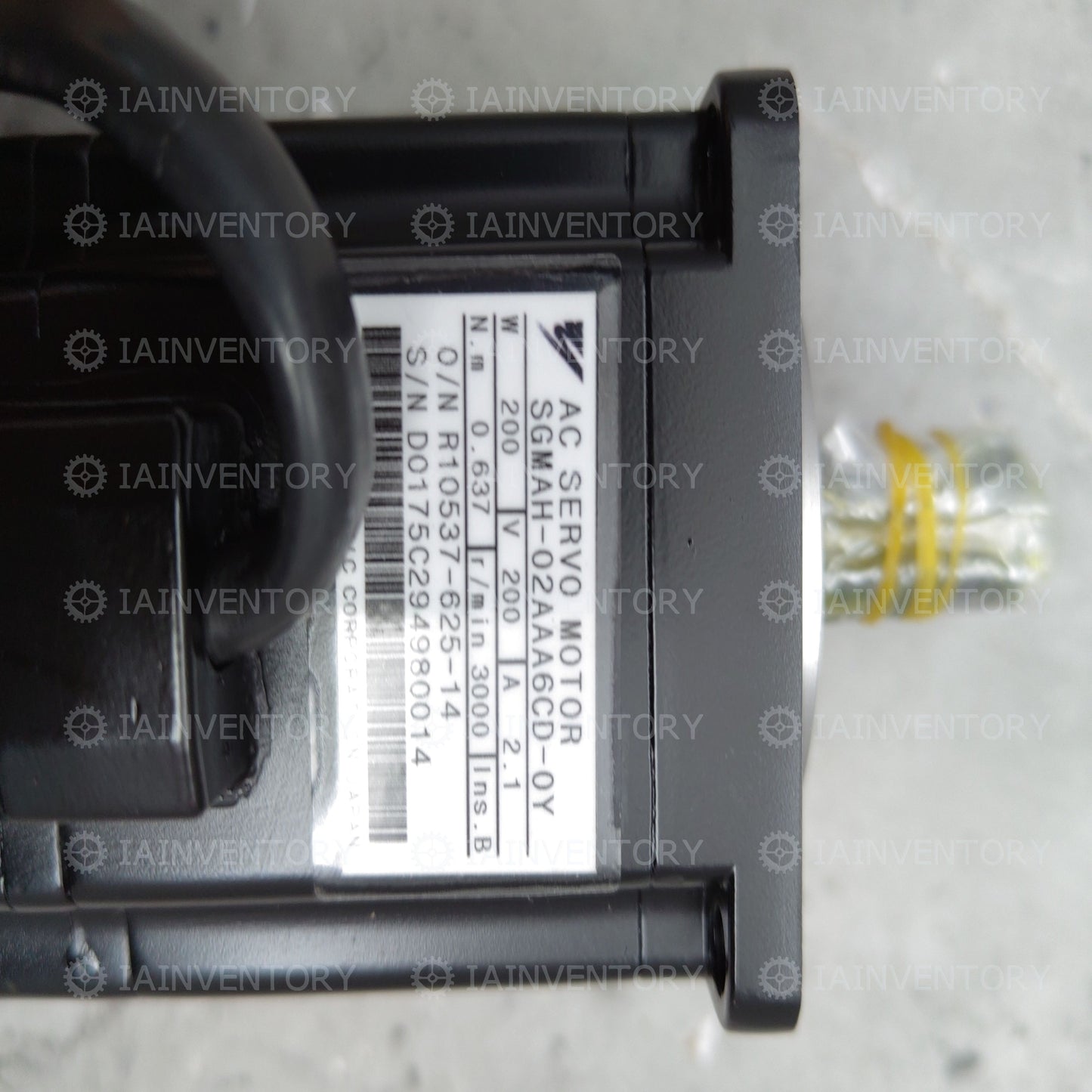Yaskawa Servo Motor SGMAH-02AAA6CD-OY