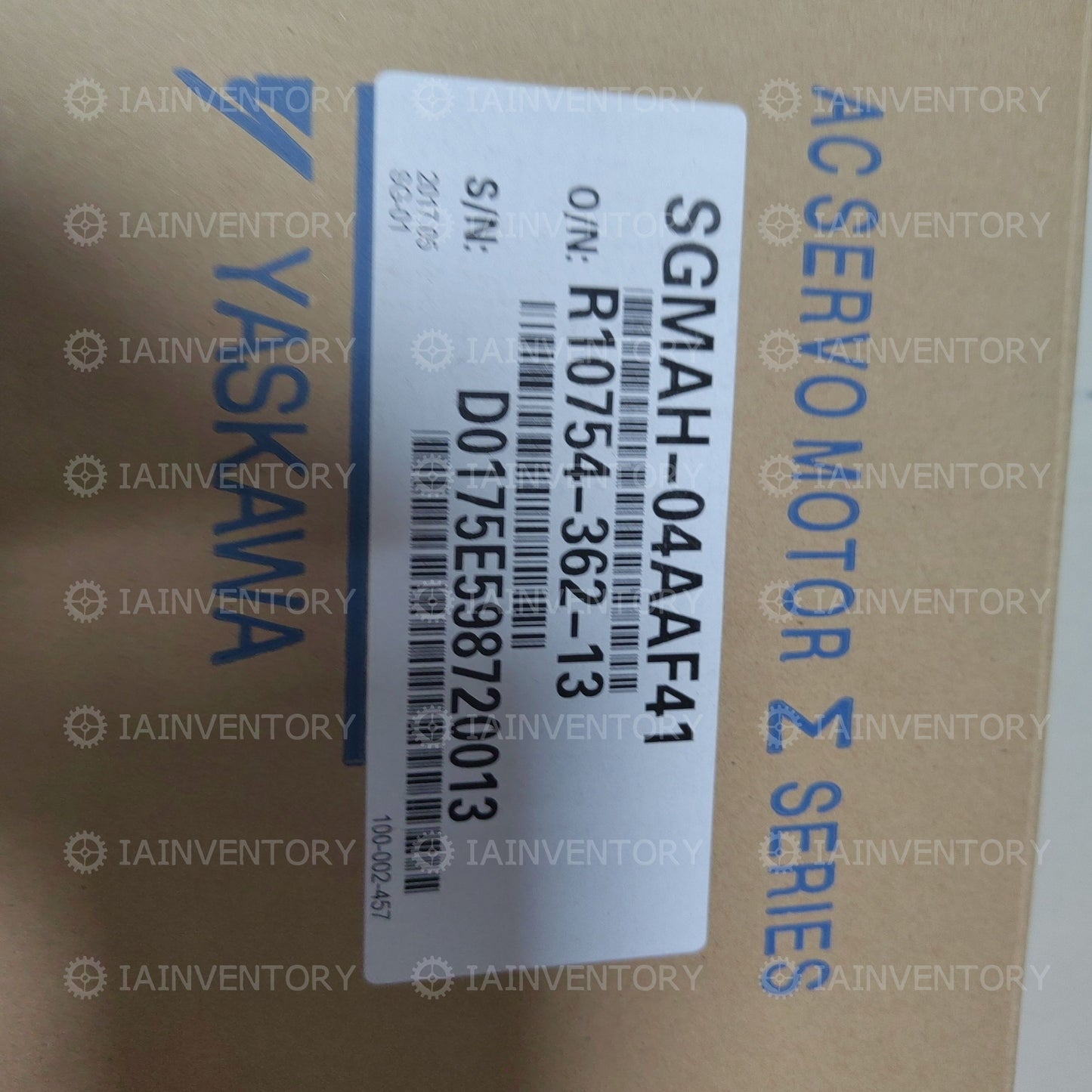 For YASKAWA SGMAH-04AAF41 Servo Motor
