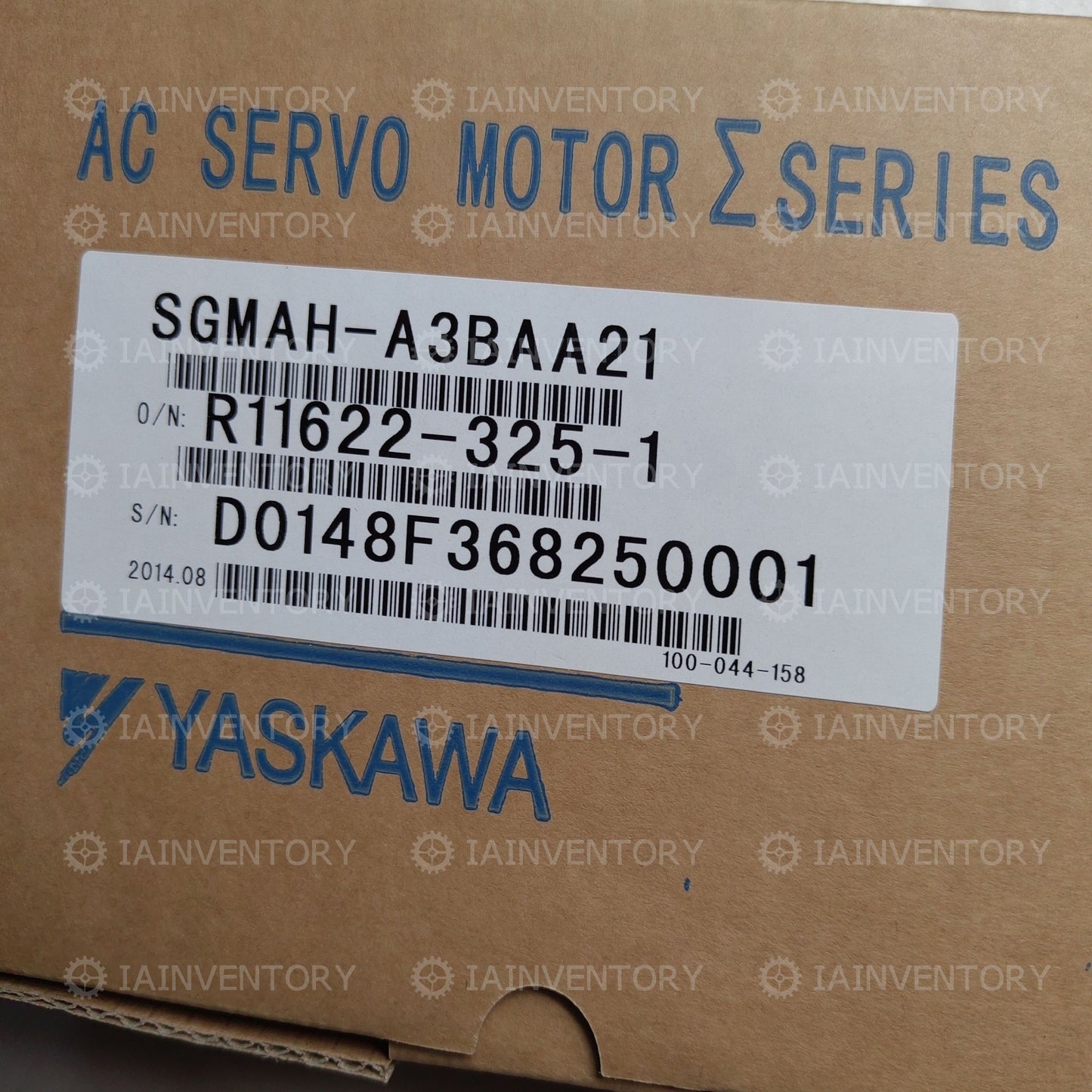 YASKAWA SGMAH-A3BAA21 Servo Motor