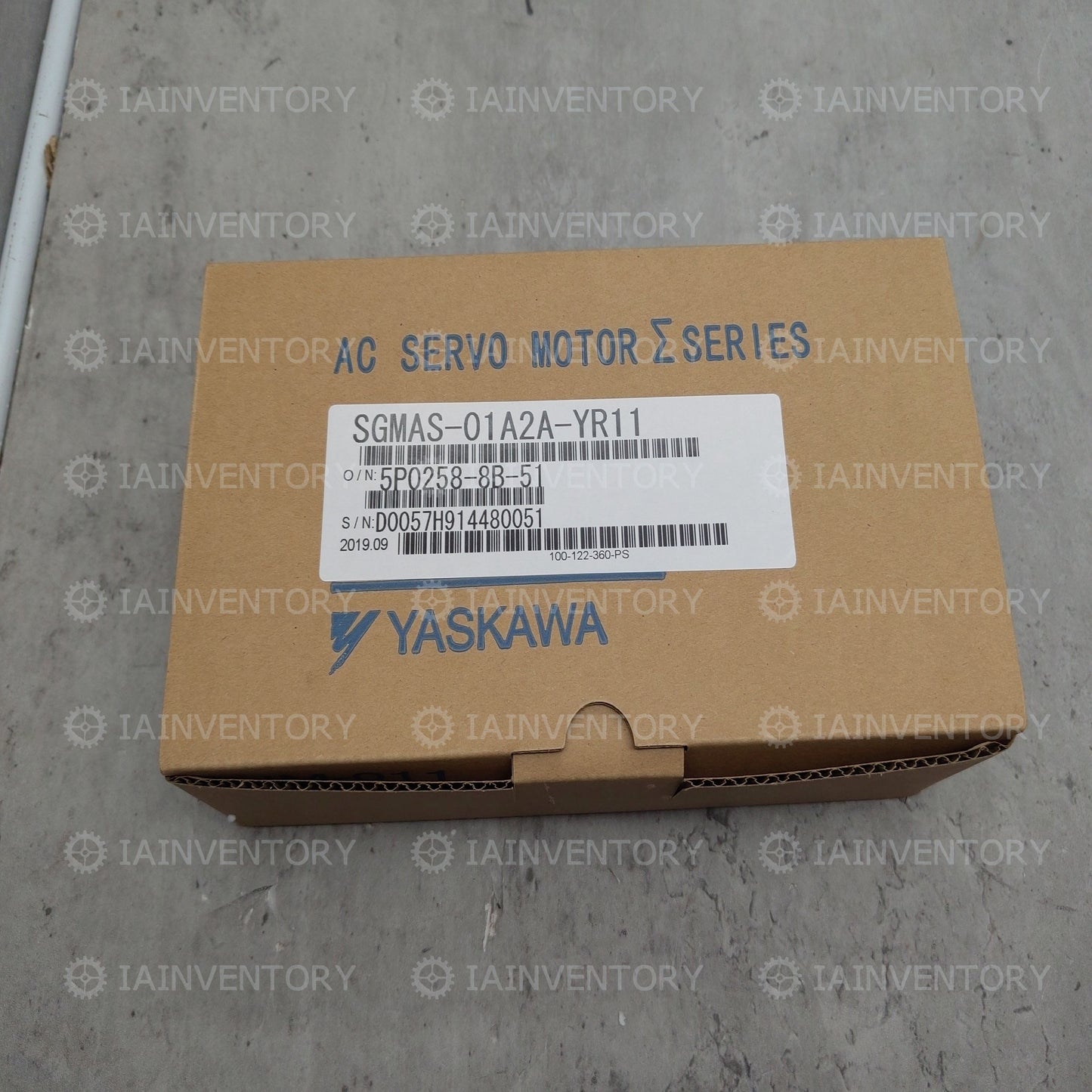 SGMAS-01A2A-YR11 SGMAS01A2AYR11 YASKAWA SERVO MOTOR