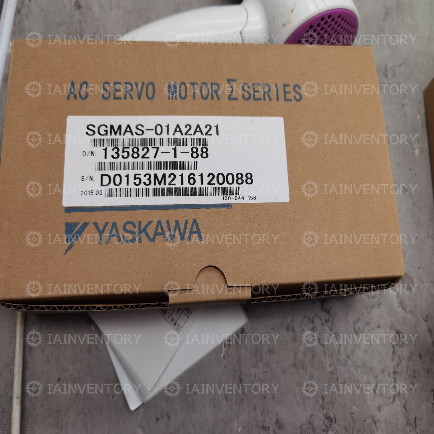 Yaskawa servo motor SGMAS-01A2A21