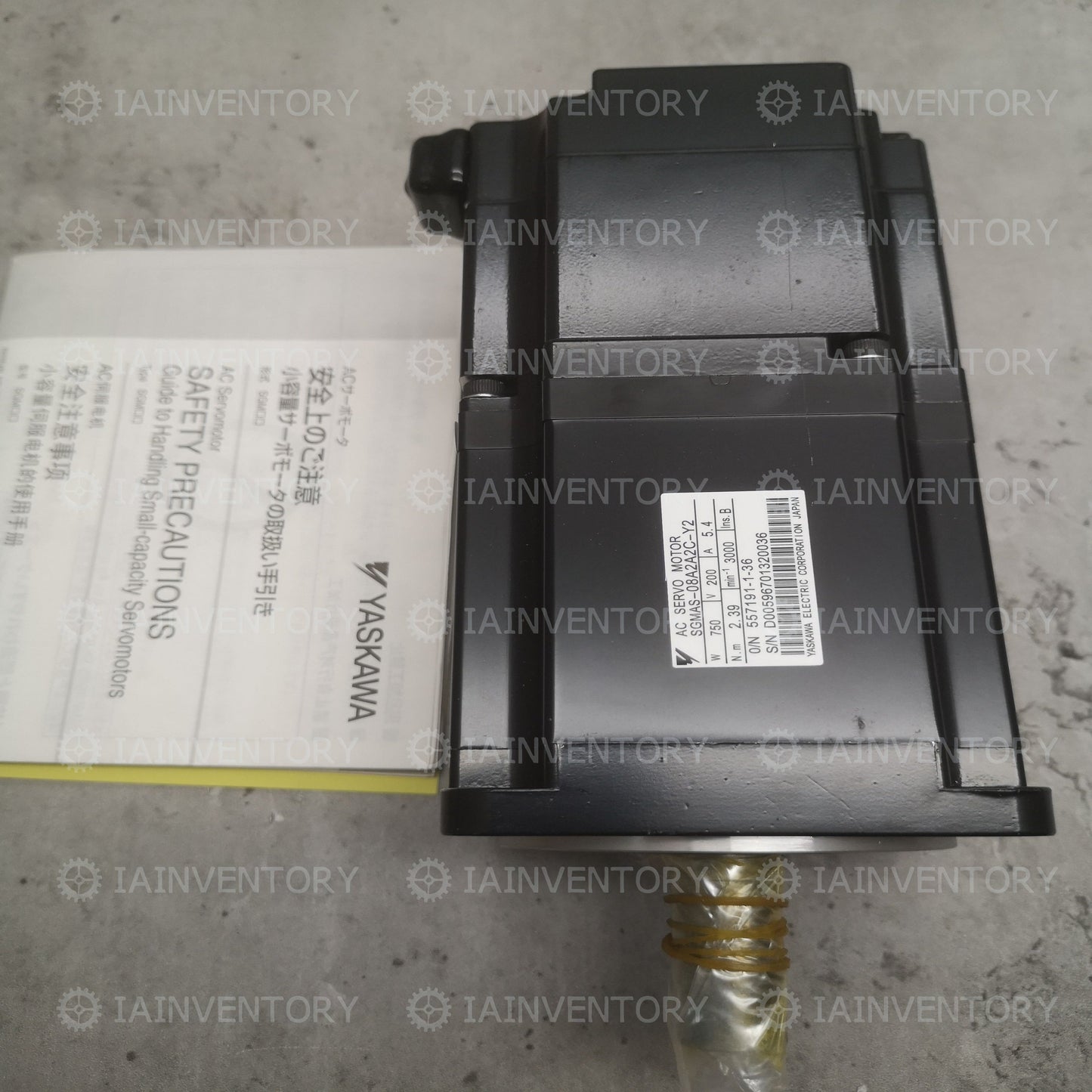 Yaskawa Servo Motor SGMAS-08A2A2C-Y2