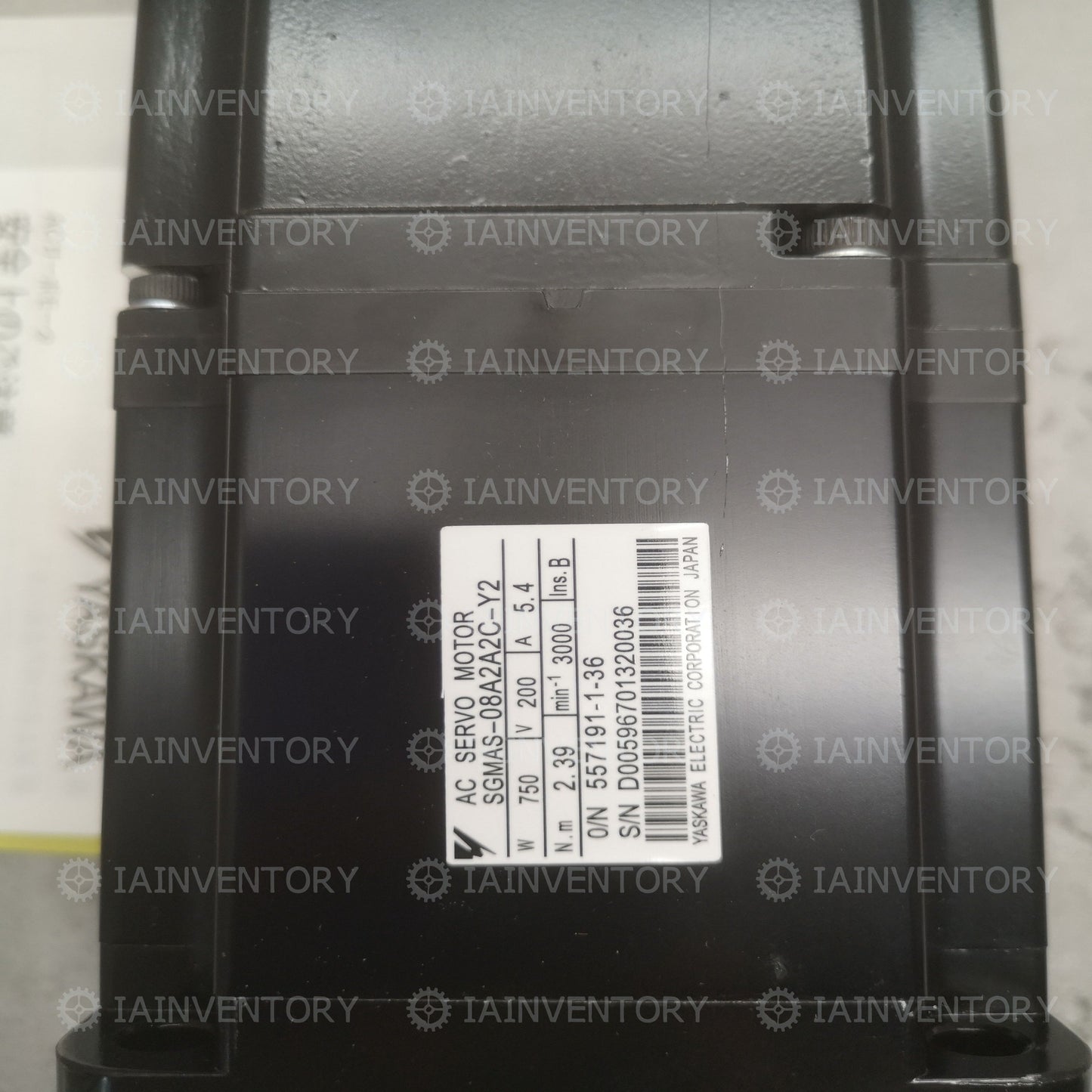 Yaskawa Servo Motor SGMAS-08A2A2C-Y2