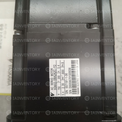 Yaskawa Servo Motor SGMAS-08A2A2C-Y2