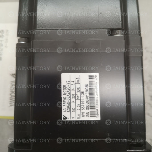 Yaskawa Servo Motor SGMAS-08A2A2C-Y2
