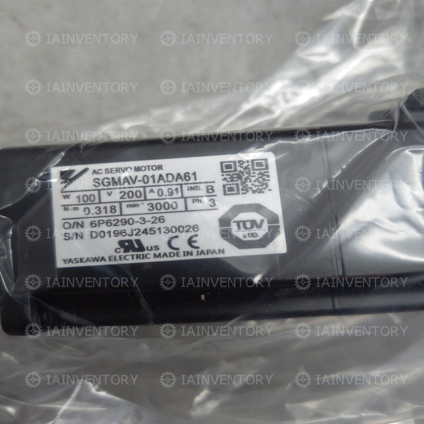 Yaskawa Servo motor SGMAV-01ADA61