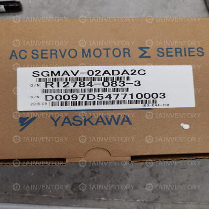 Yaskawa servo motor SGMAV-02ADA2C