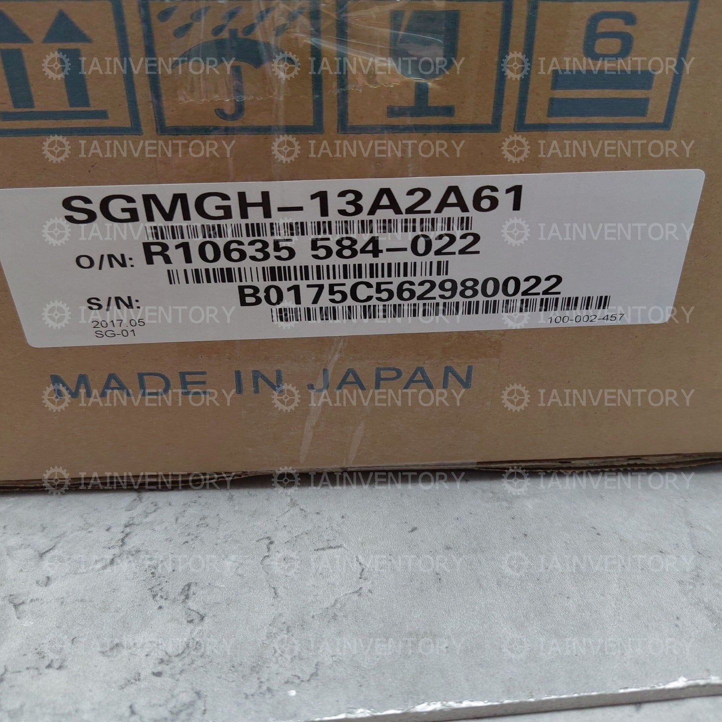 Yaskawa Electric servo motor SGMGH-13A2A61