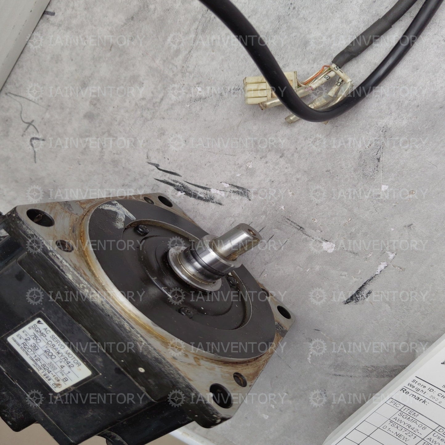 YASKAWA SGMP-08AWYR42