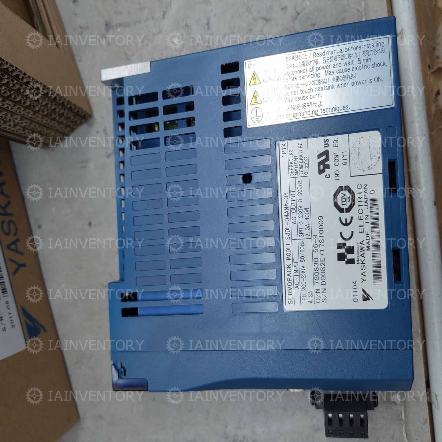Yaskawa SJDE-04ANA-OY Servo Drive SJDE04ANAOY