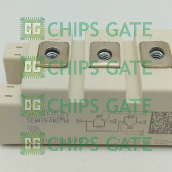 1PCS power supply module SEMIKRON SKM100GB124D