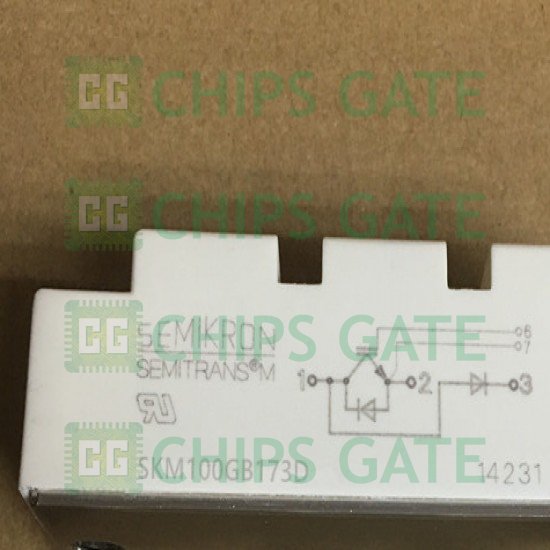 1PCS SKM100GB173D SEMIKRON POWER MODULE