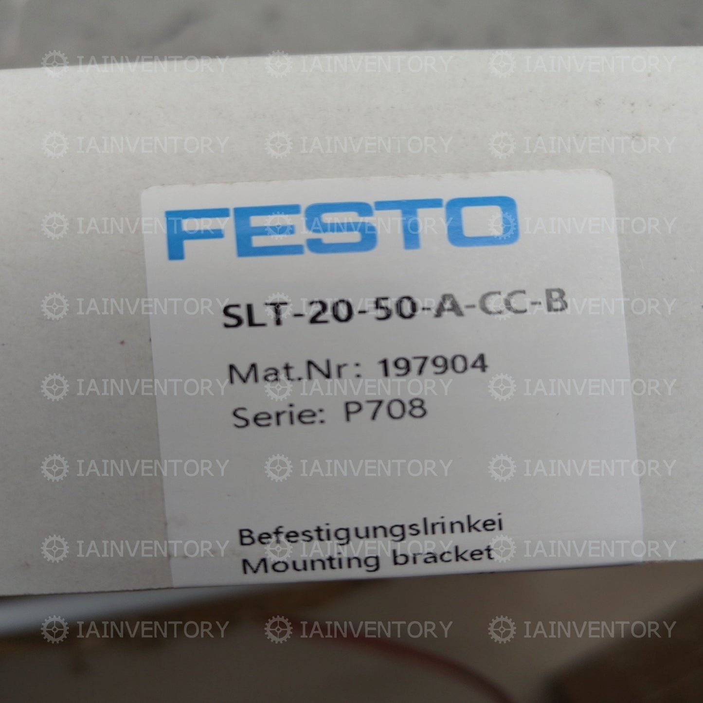 FESTO SLT-20-50-A-CC-B 197904