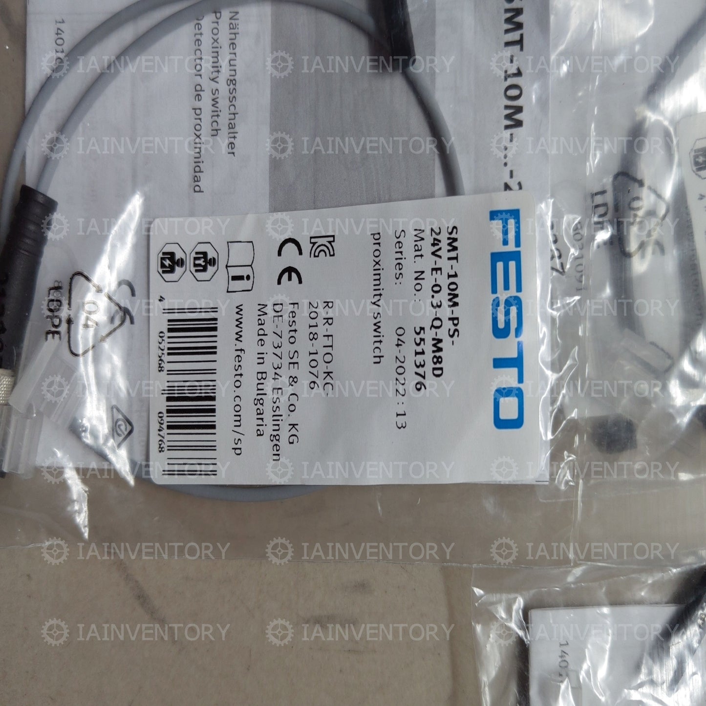 Festo SMT-10M-PS-24V-E-0,3-Q-M8D 551376