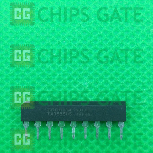 5PCS TOSHIBA TA75558S SIP9 DUAL OPERATIONAL AMPLIFIER