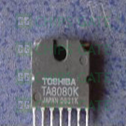 5PCS TA8080K TOSHIBA 0837+ ZIP-7
