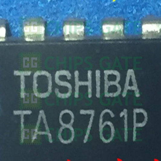 5PCS TA8761P TOSHIBA 9714+ DIP16